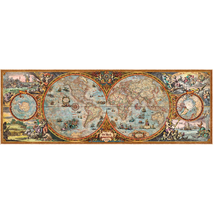 Puzzle Heye Puzzle De Piezas Mapa Antiguo Ref En