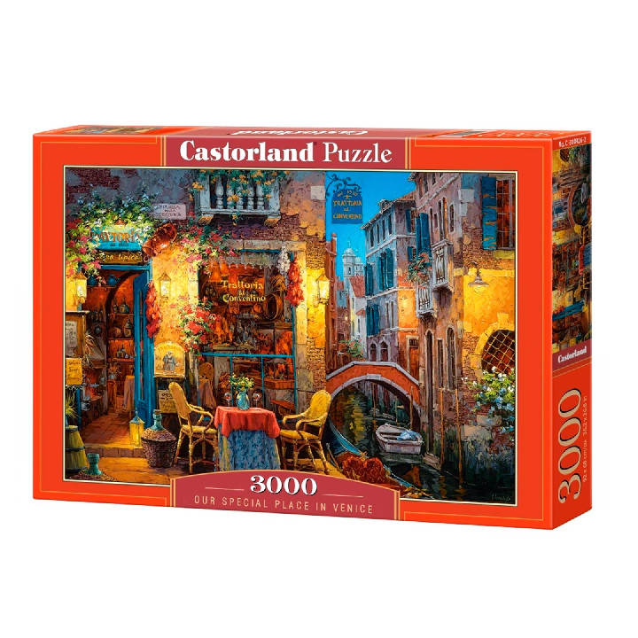 Puzzle Castorland Puzzle De Piezas Canal De Venecia Ref