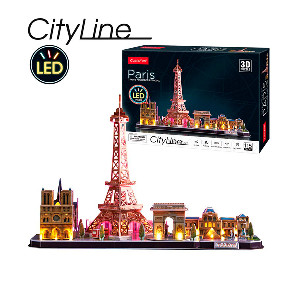 City line Led Paris 3D