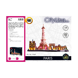 City line Led Paris 3D