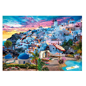 vista de Grecia-Santorini