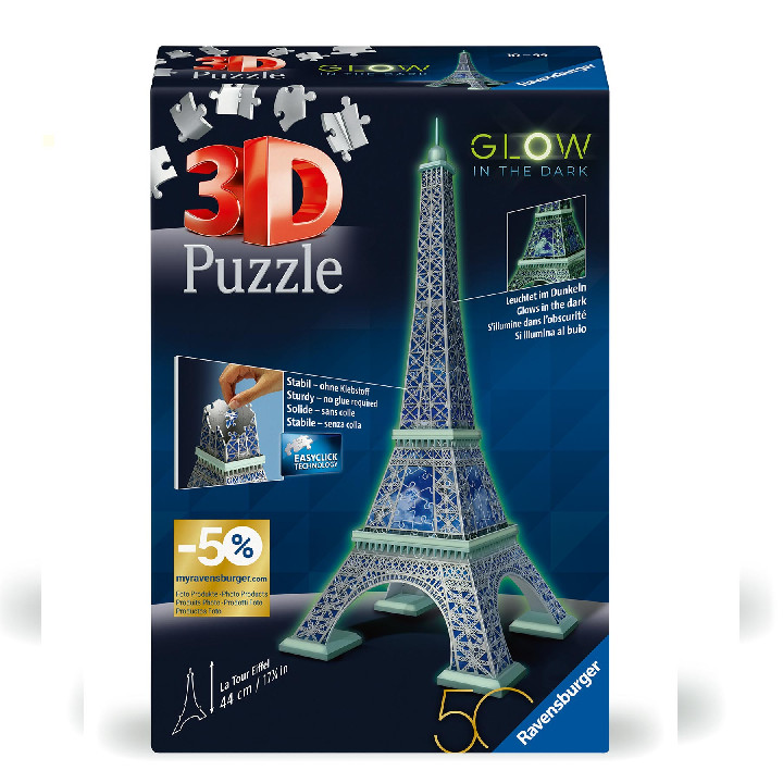 Torre Eiffel Glow in the Dark ( Ref:  11591 )