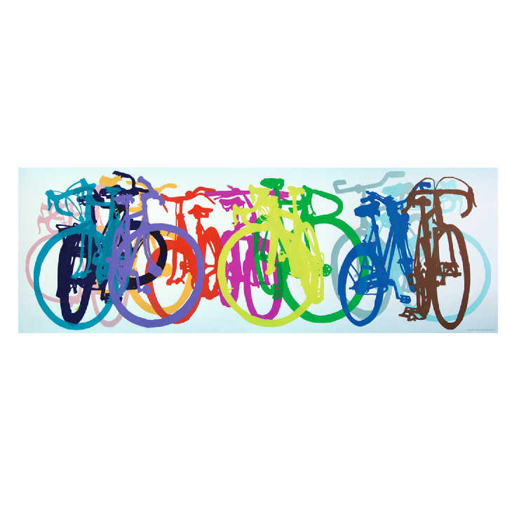 bicicletas de colores