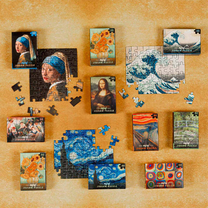 Mini puzzles arte